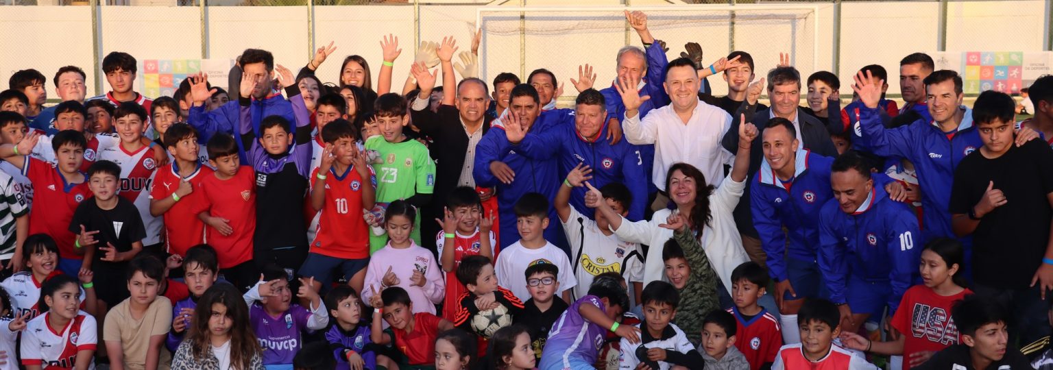 Gran inauguración del Centro Deportivo de Pueblo de Viudas