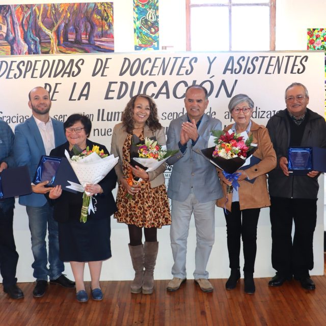 Despedida a docentes y asistentes de la educación