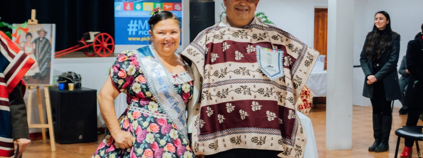 Mónica González y Ramón Cornejo representarán a Pichilemu en regional de cueca del adulto mayor