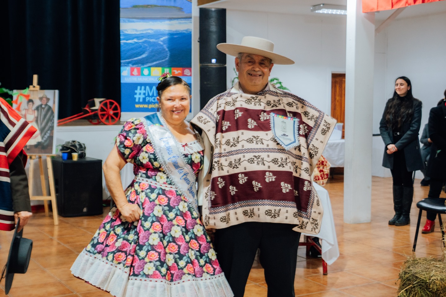 Mónica González y Ramón Cornejo representarán a Pichilemu en regional de cueca del adulto mayor