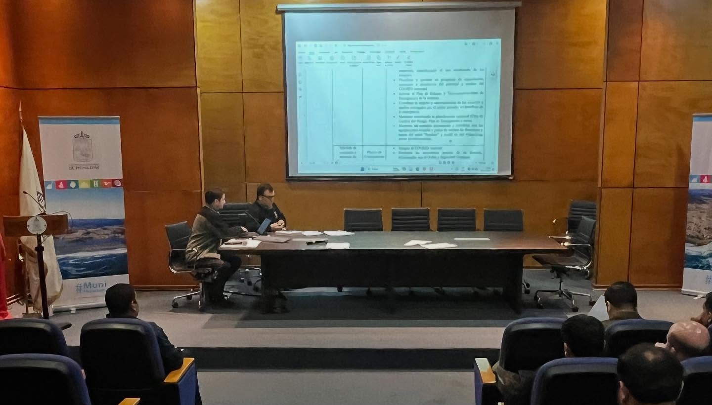 Se aprueba Plan de Emergencia comunal